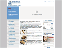Tablet Screenshot of mortgageloans.fm-bank.com